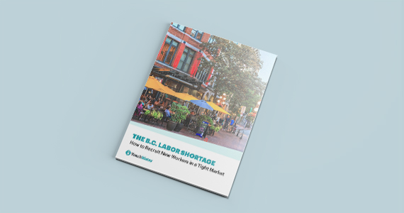 Cover of TouchBistro's BC Labor Shortage Cheat Sheet